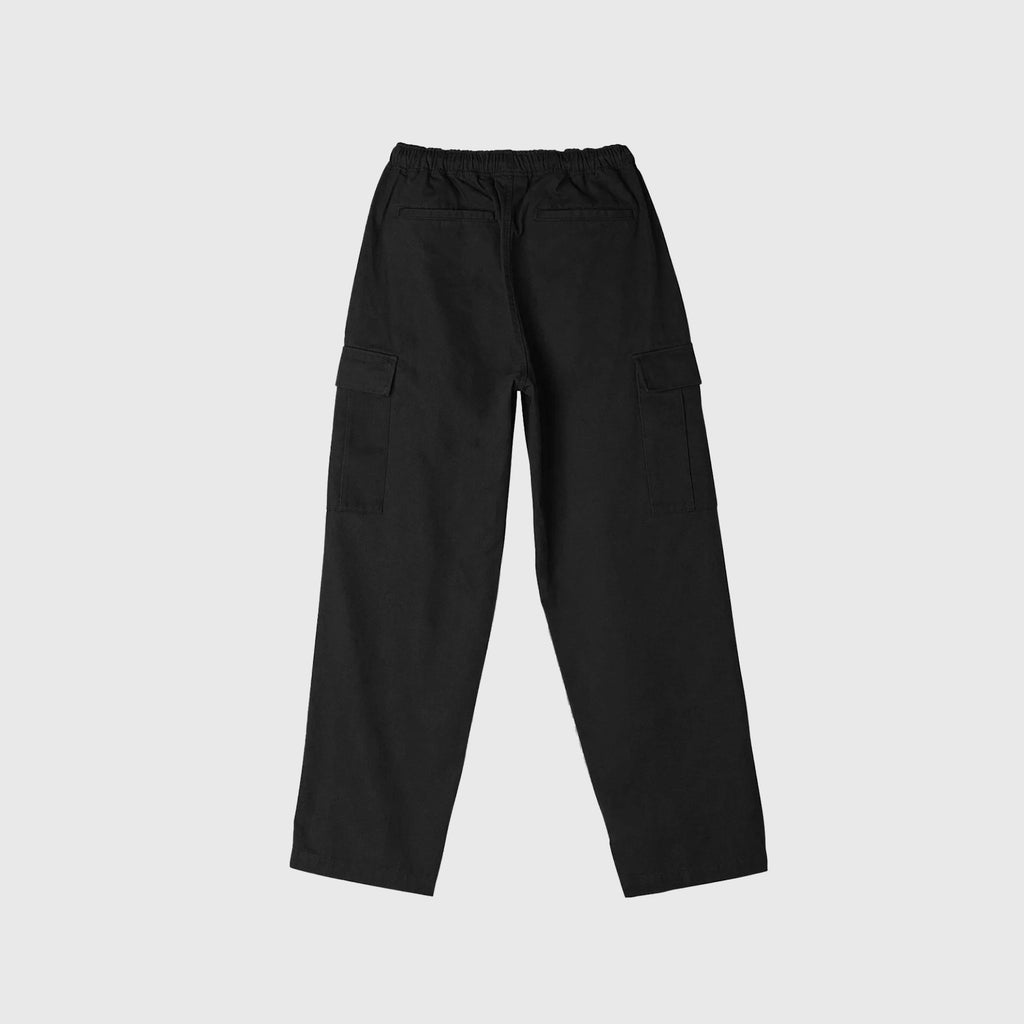 Obey Easy Ripstop Cargo Pant - Black - Back