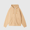 Obey Gaze Hooded Jacket - Oat Milk - Front