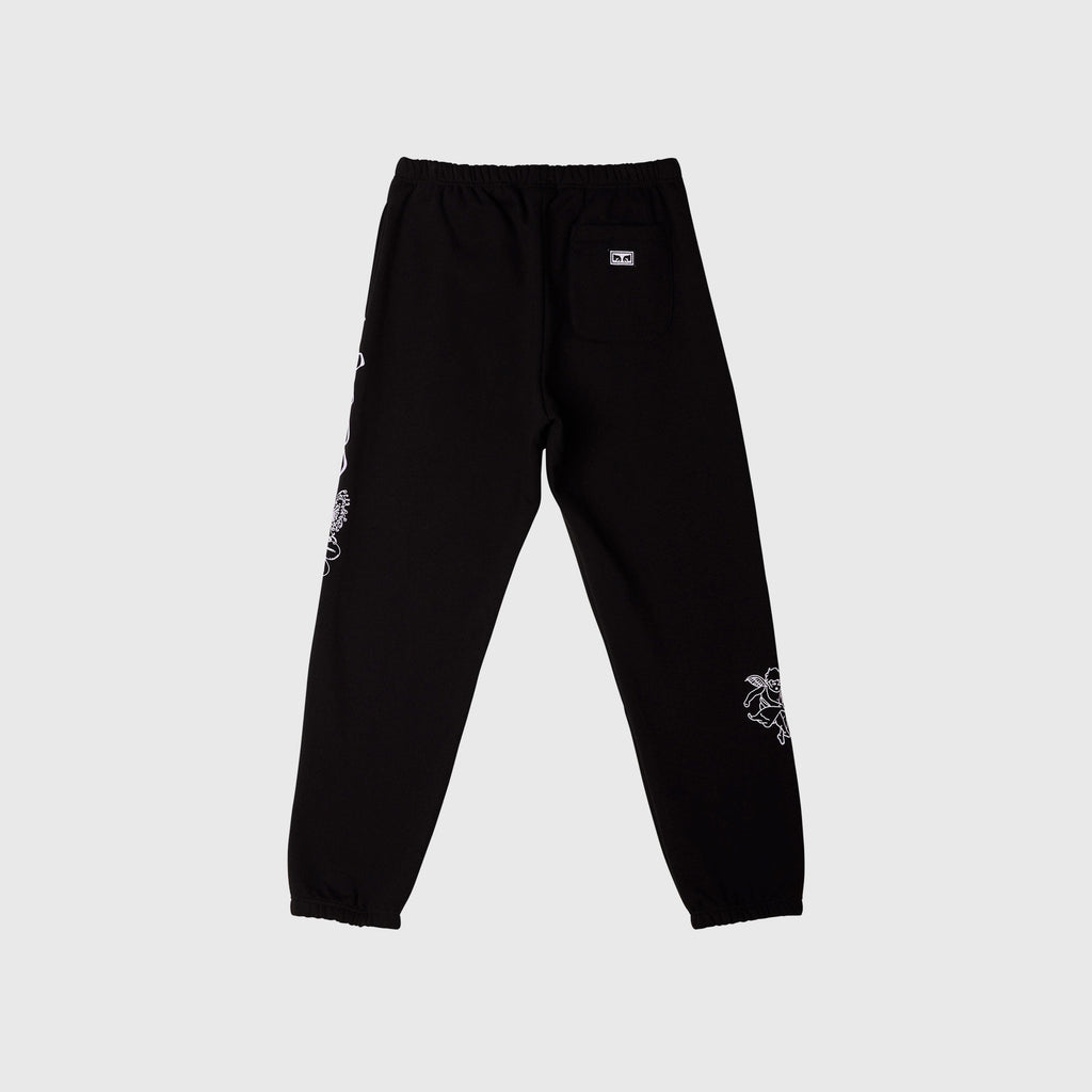 Obey Indiscriminate Sweatpants - Black - Back