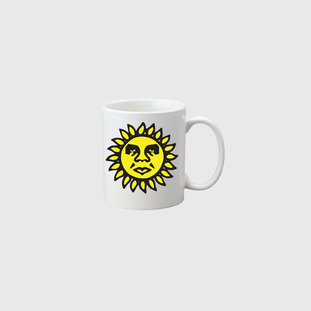 Obey Sunshine Mug - White - Front