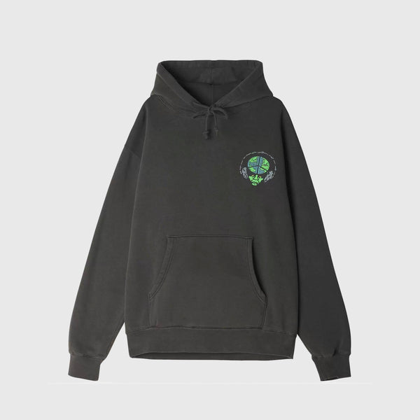 Obey World Peace - Pigment Faded Black - Front
