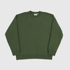 Obey Mini Box Logo Crew - Thyme Front