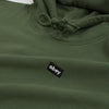  Obey Mini Box Logo Hood - Thyme Woven Logo Tab 