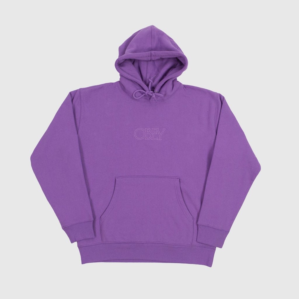 Obey Regal Hood - Orchid Front