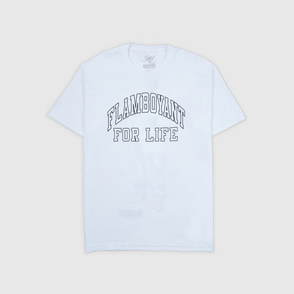 Pleasures Flamboyant Tee - White - Front