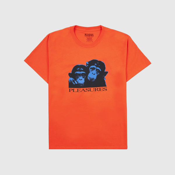 Pleasures Friendship Tee - Orange - Front