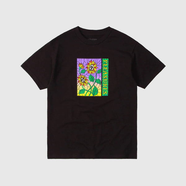 Pleasures Glass Tee - Black - Front