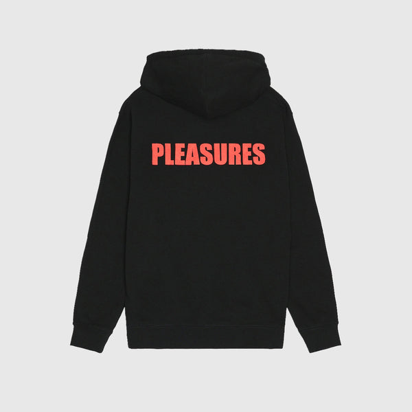 Pleasures Mouth Hoody - Black - Back