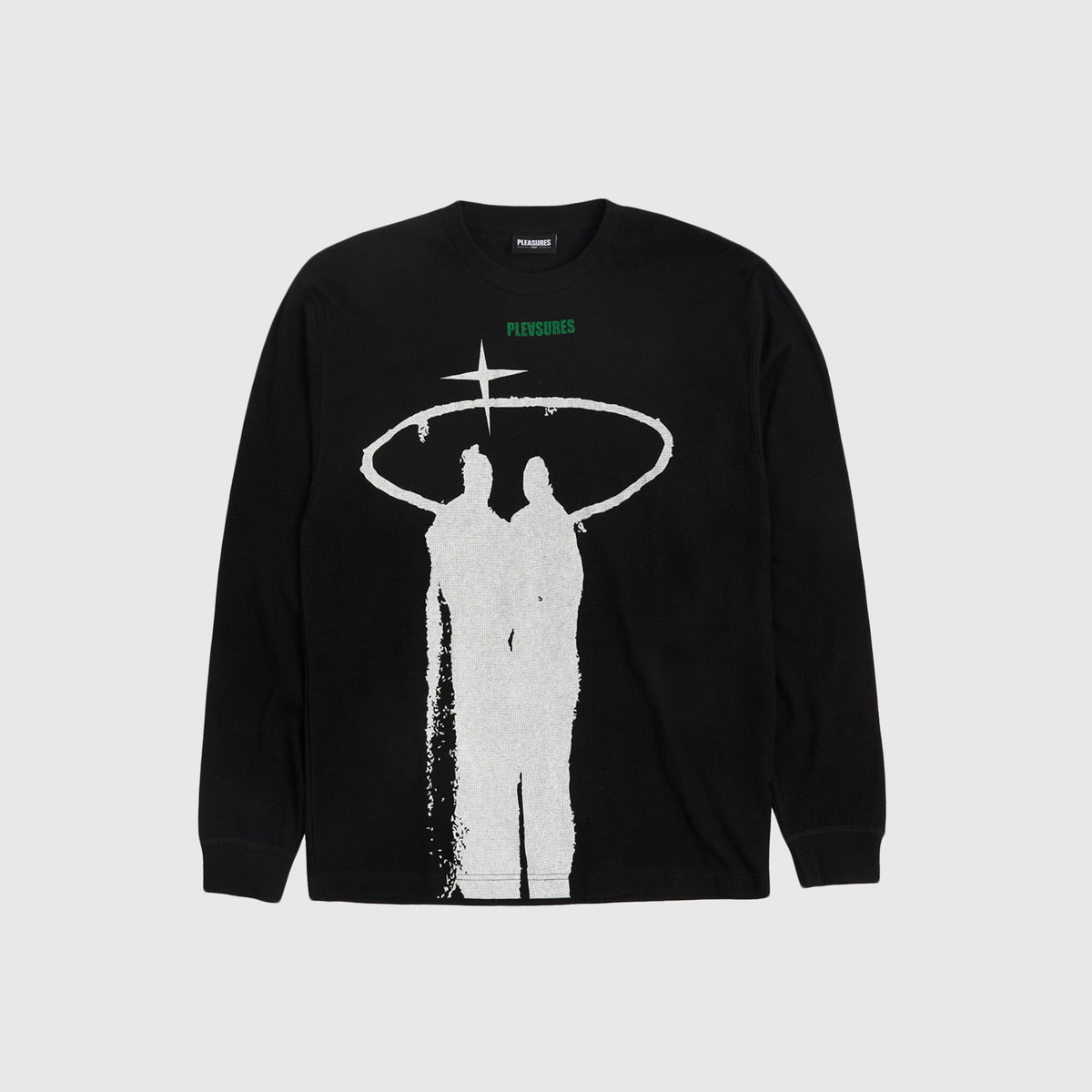 Pleasures Pain Thermal LS Tee - Black