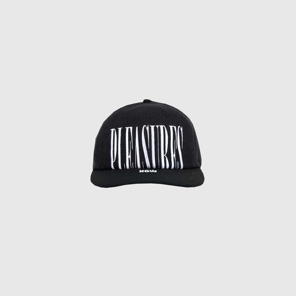 Pleasures Stretch Snapback - Black - Front