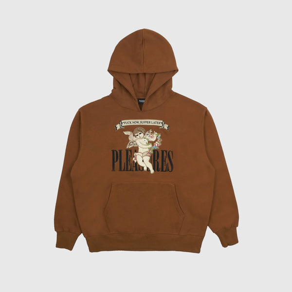 Pleasures Suffering Hoody - Rust - Front