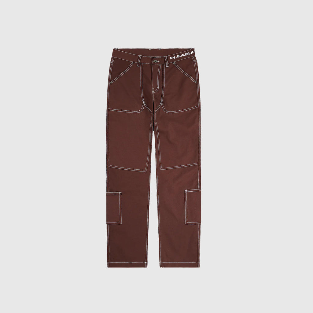 Pleasures Ultra Utility Pant - Brown - Front