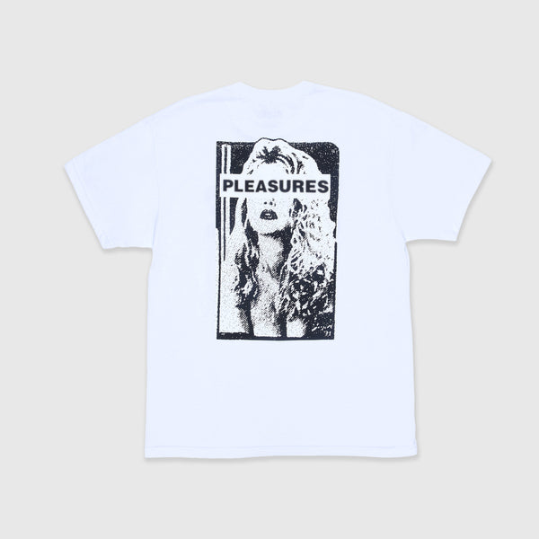 Pleasures SS Hate Free Tee - White Back