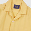 Portuguese Flannel Praia - Yellow - Front Close Up