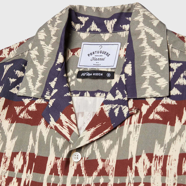 Portuguese Flannel Toki - Multi - Close Up