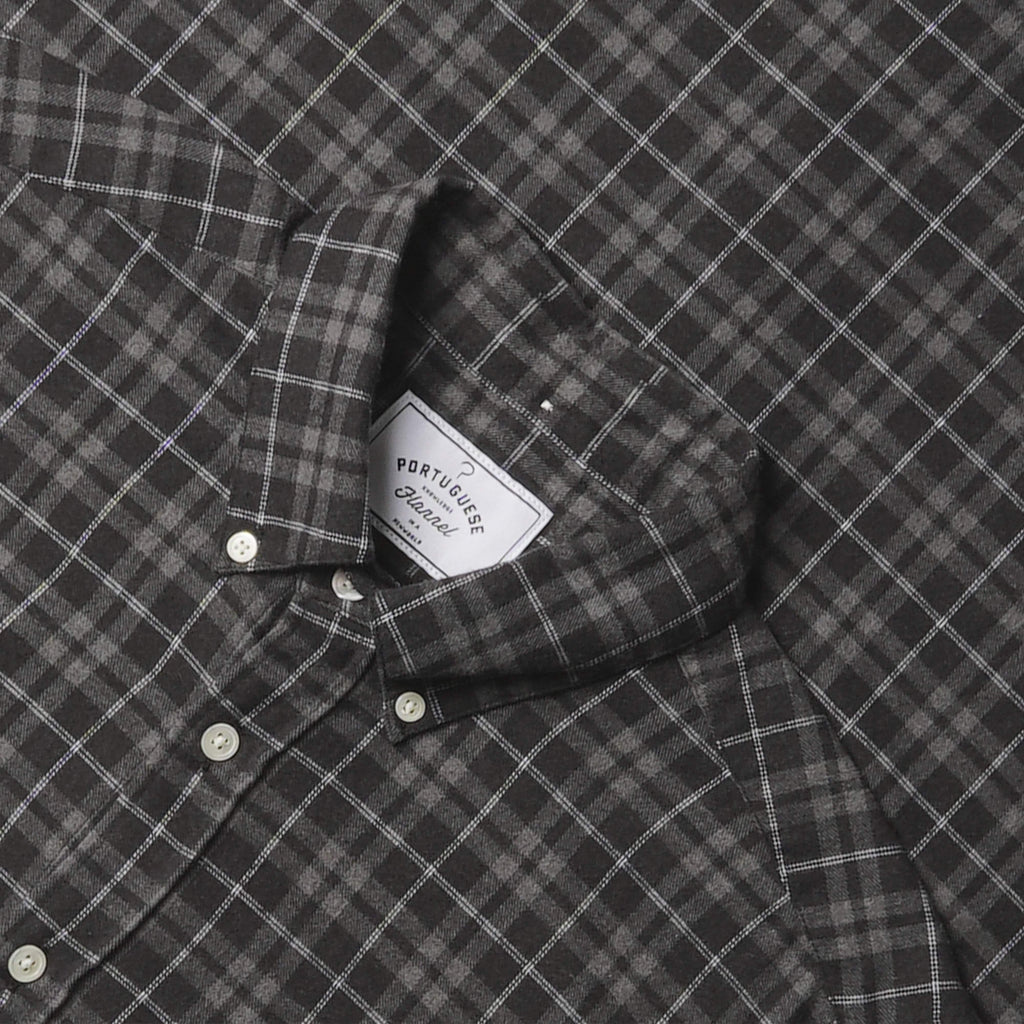  CPortuguese Flannel LS Apotec Shirt - Grey Collafr