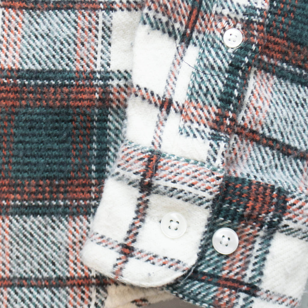 Portuguese Flannel LS Saint Patrick Shirt - Multi Sleeve Buttons 
