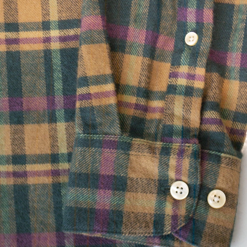 Portuguese Flannel LS Woods Shirt - Multi Sleeve Buttons