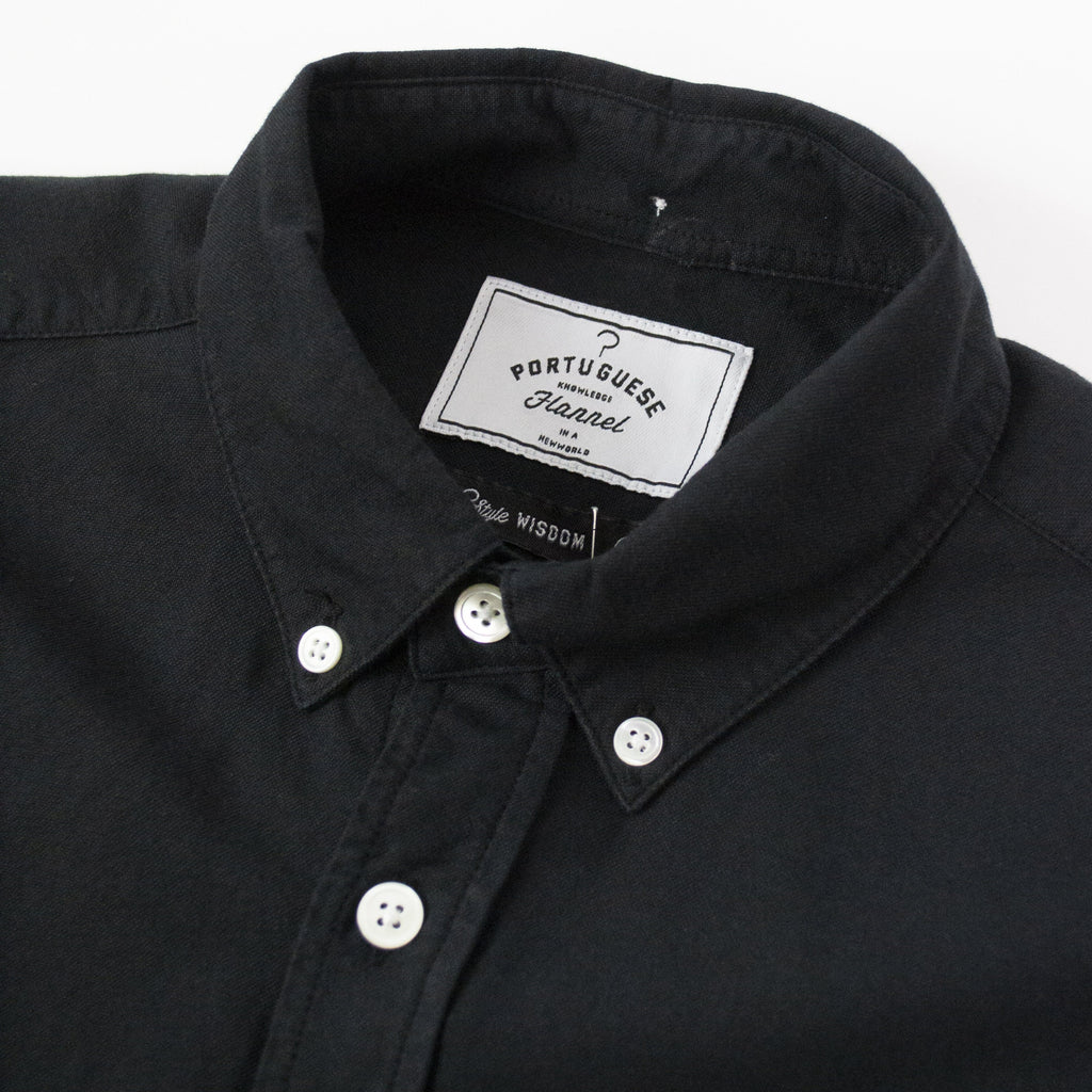 Portuguese Flannel LS Belavista Shirt - Black Collar