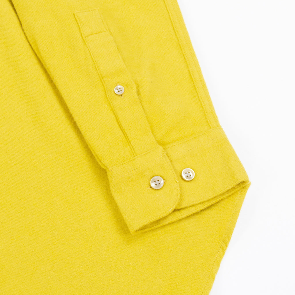 Portuguese Flannel Teca Shirt - Mustard Cuff