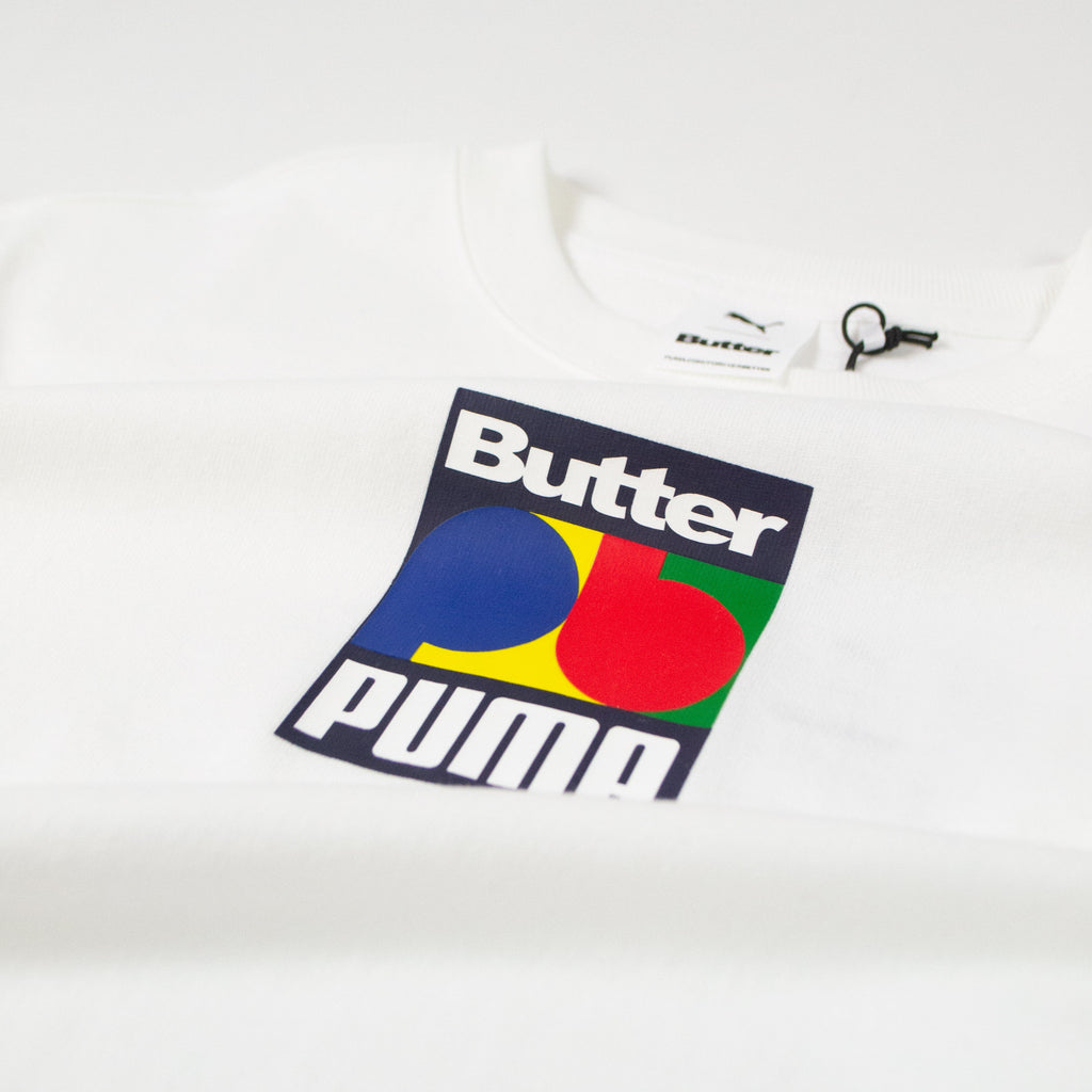 Puma X Butter Goods Graphic Tee - Puma White - Close Up