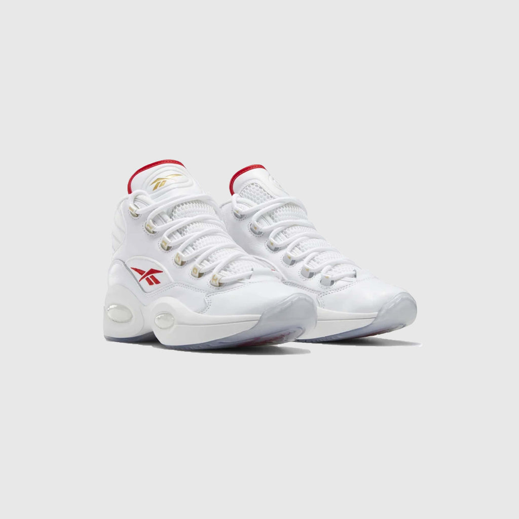 Reebok Question Mid - Cloud White / Cloud White / Vector Red 