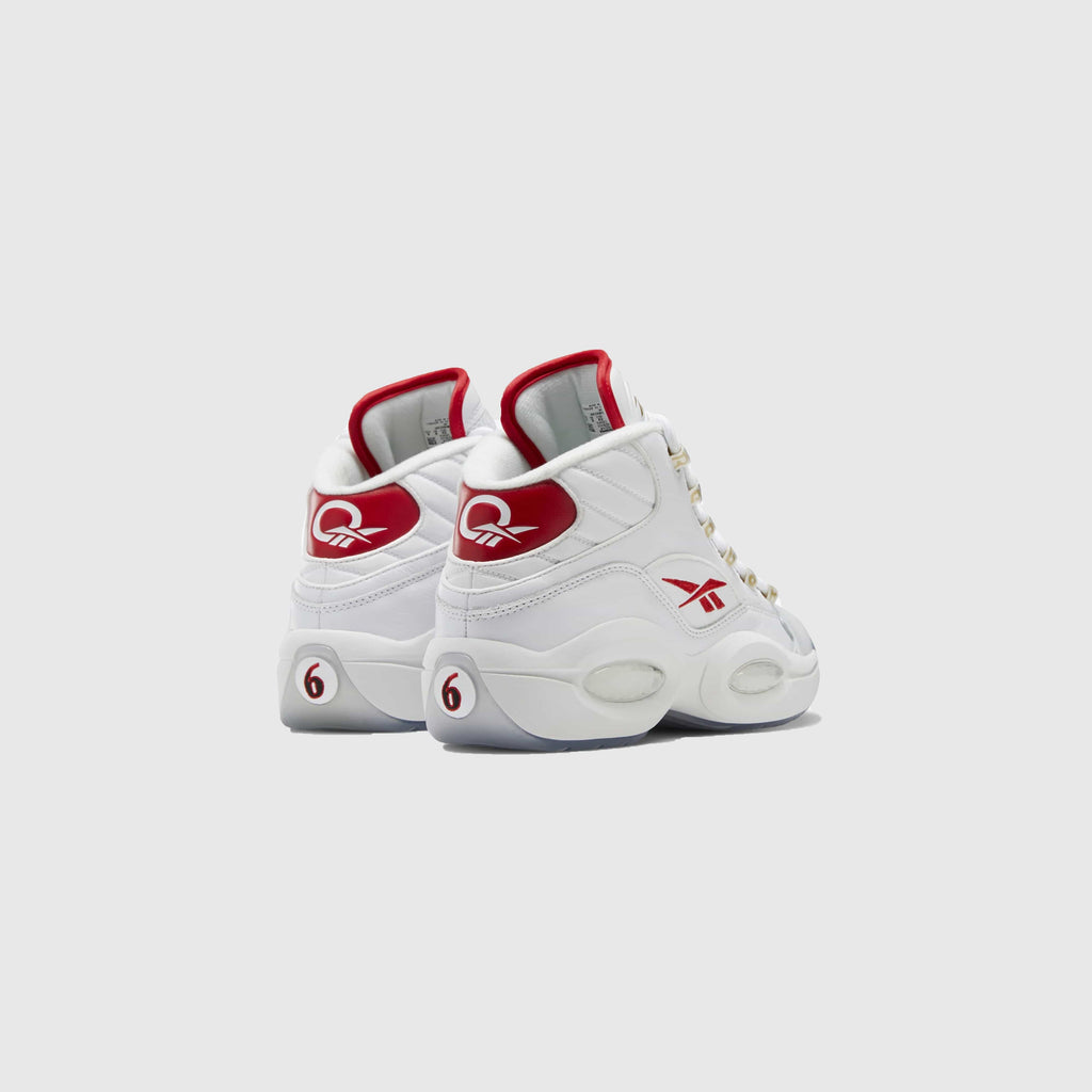 Reebok Question Mid - Cloud White / Cloud White / Vector Red