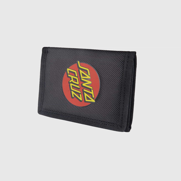 Santa Cruz Classic Dot Wallet - Black - Front