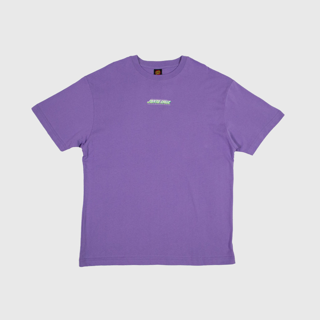 Santa Cruz Realm Dot Tee - Soft Purple - Front