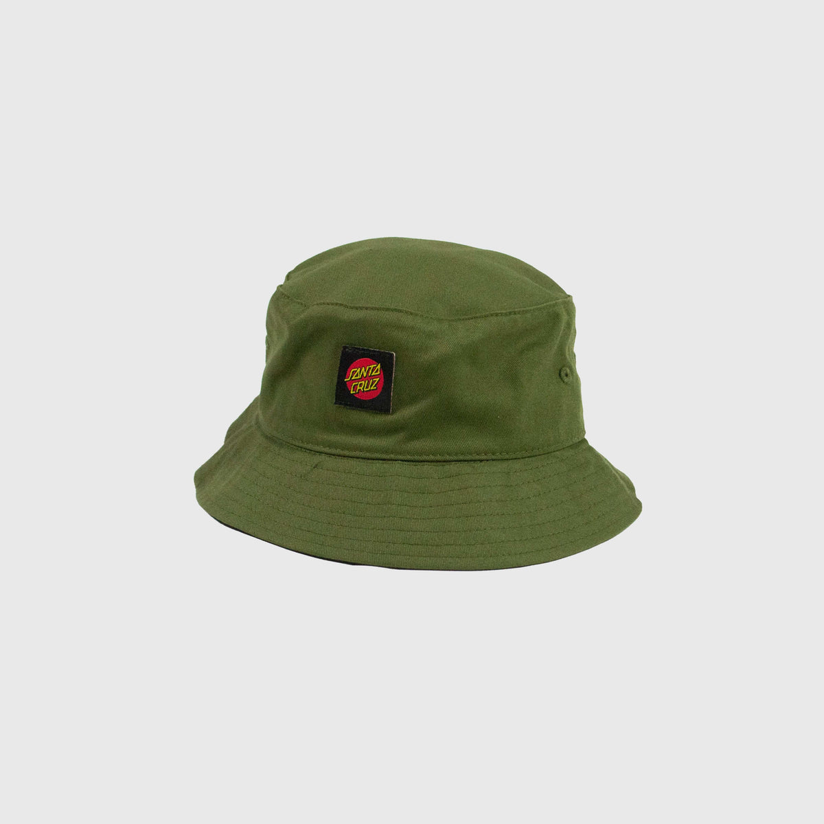 Santa Cruz Classic Label Bucket Hat Moss The Forum Swindon