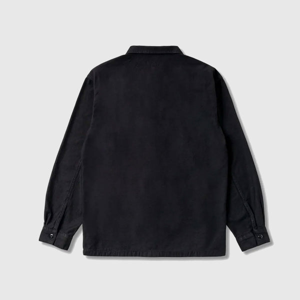 Stan Ray CPO Shirt - Black Sateen - Back