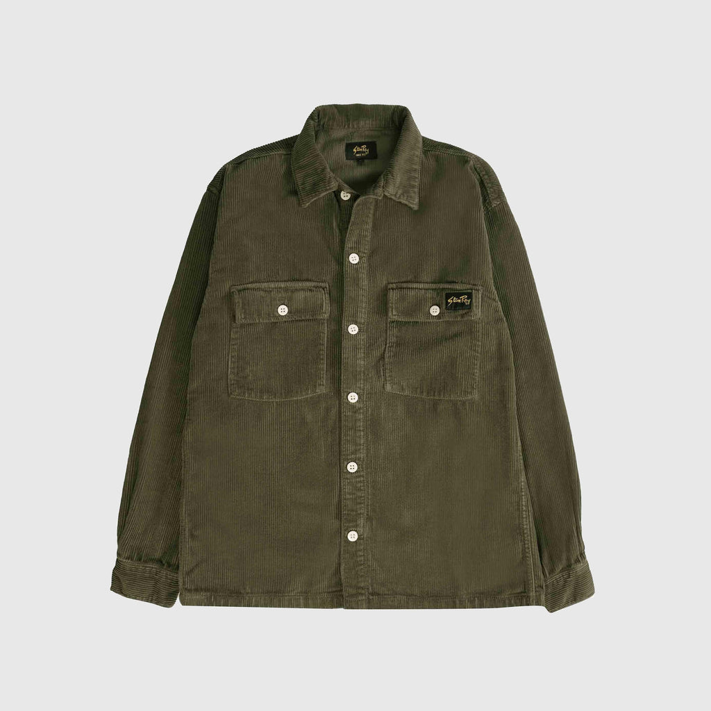 Stan Ray CPO Shirt - Olive Cord - Front