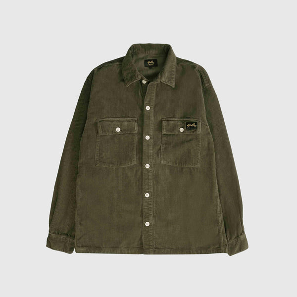 Stan Ray CPO Shirt - Olive Cord - Front