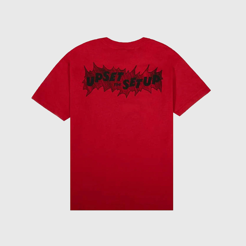The Hundreds Anarchy 1980 Tee - Red - Back