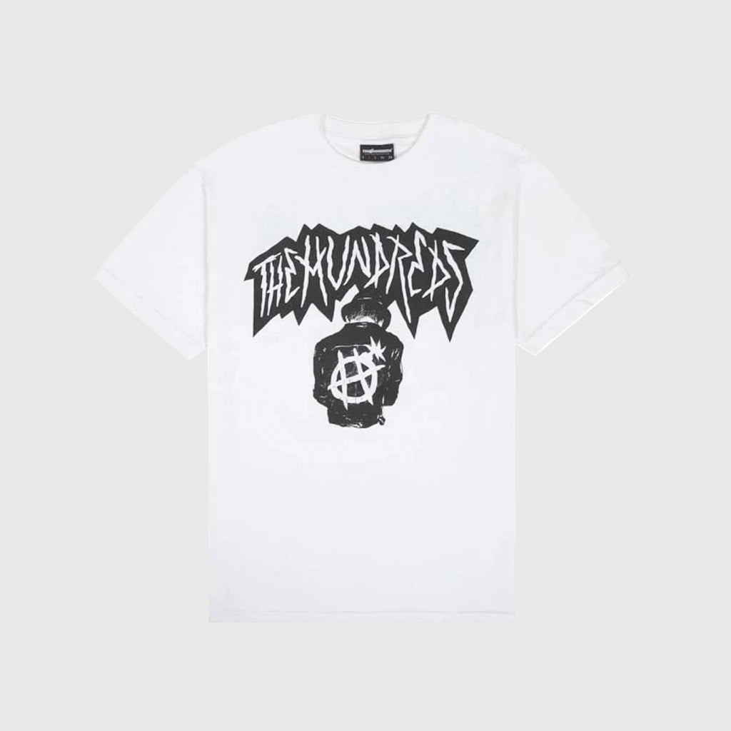 The Hundreds Anarchy 1980 Tee - White - Front