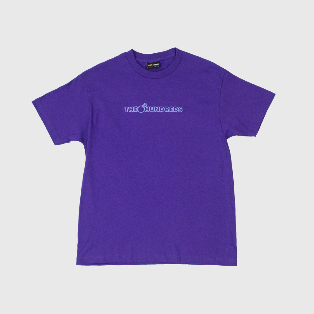 The Hundreds Neon Nights Tee - Purple - Front