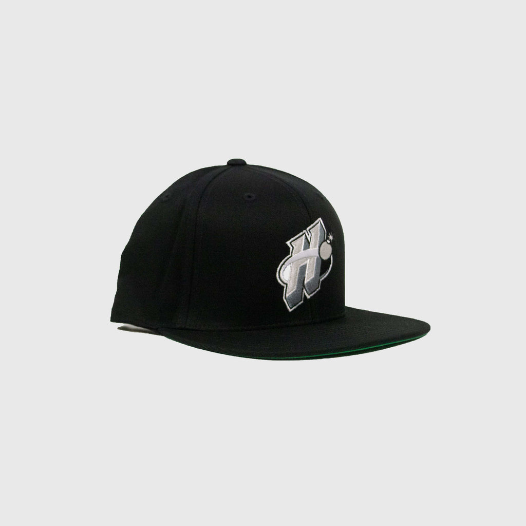 The Hundreds Relocated Snapback - Black - Front