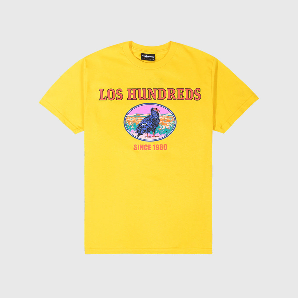 The Hundreds Sauce Tee - Yellow - Front