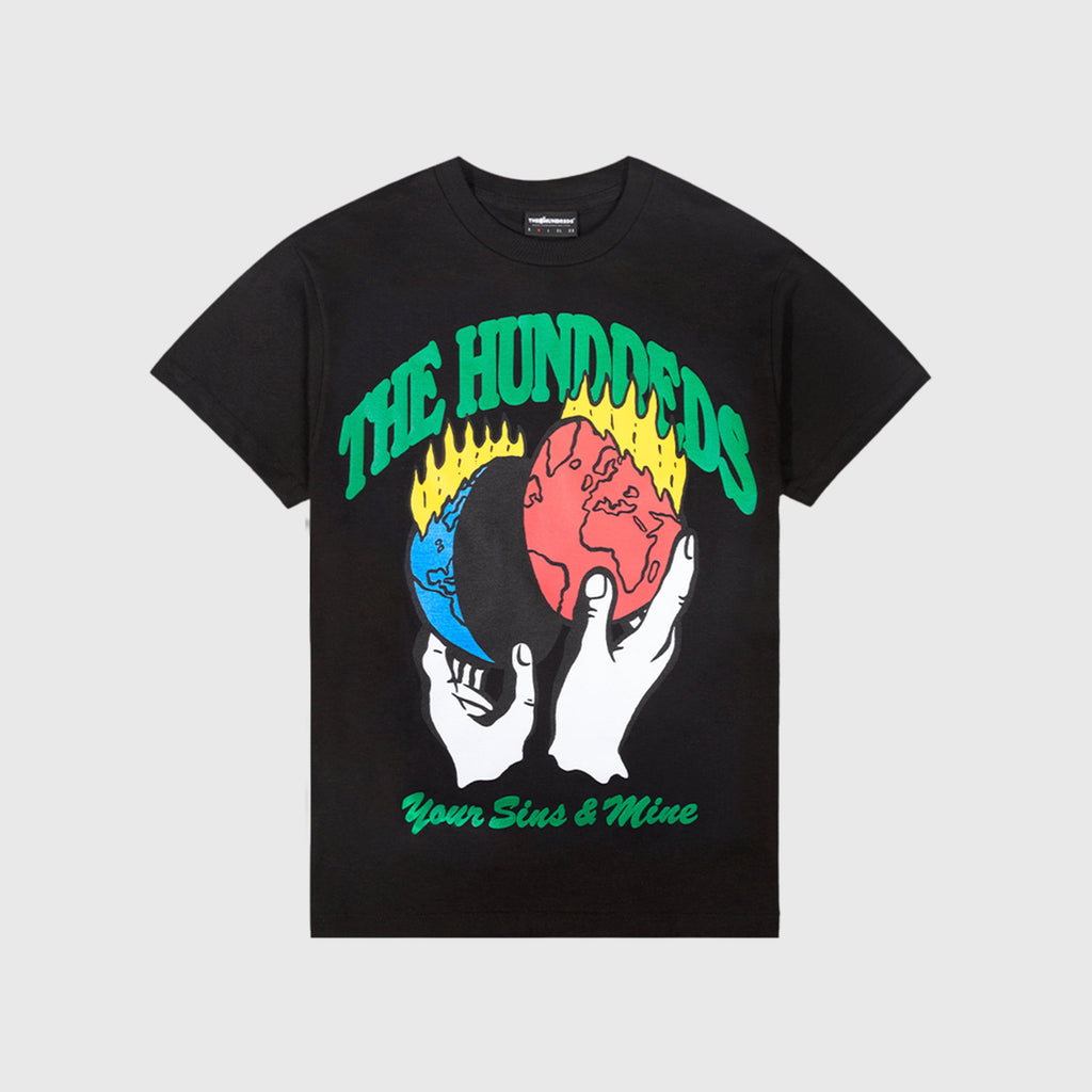 The Hundreds Sins Tee - Black - Front