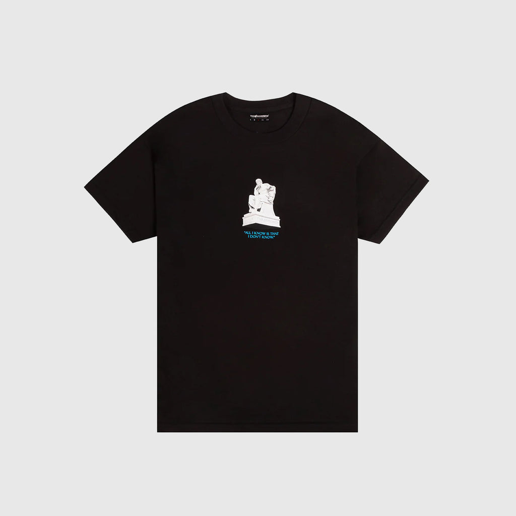 The Hundreds Socrates Tee - Black - Front