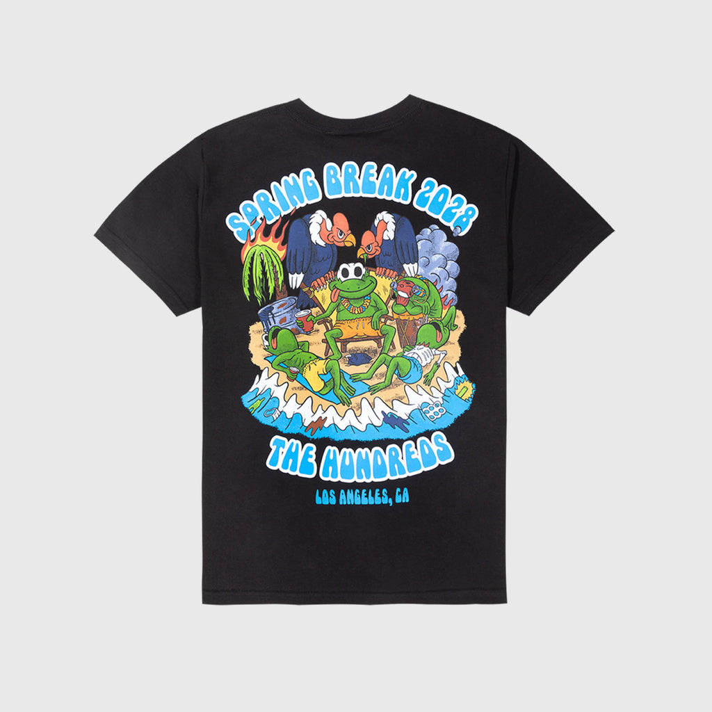 The Hundreds Spring Break Tee - Black - Back