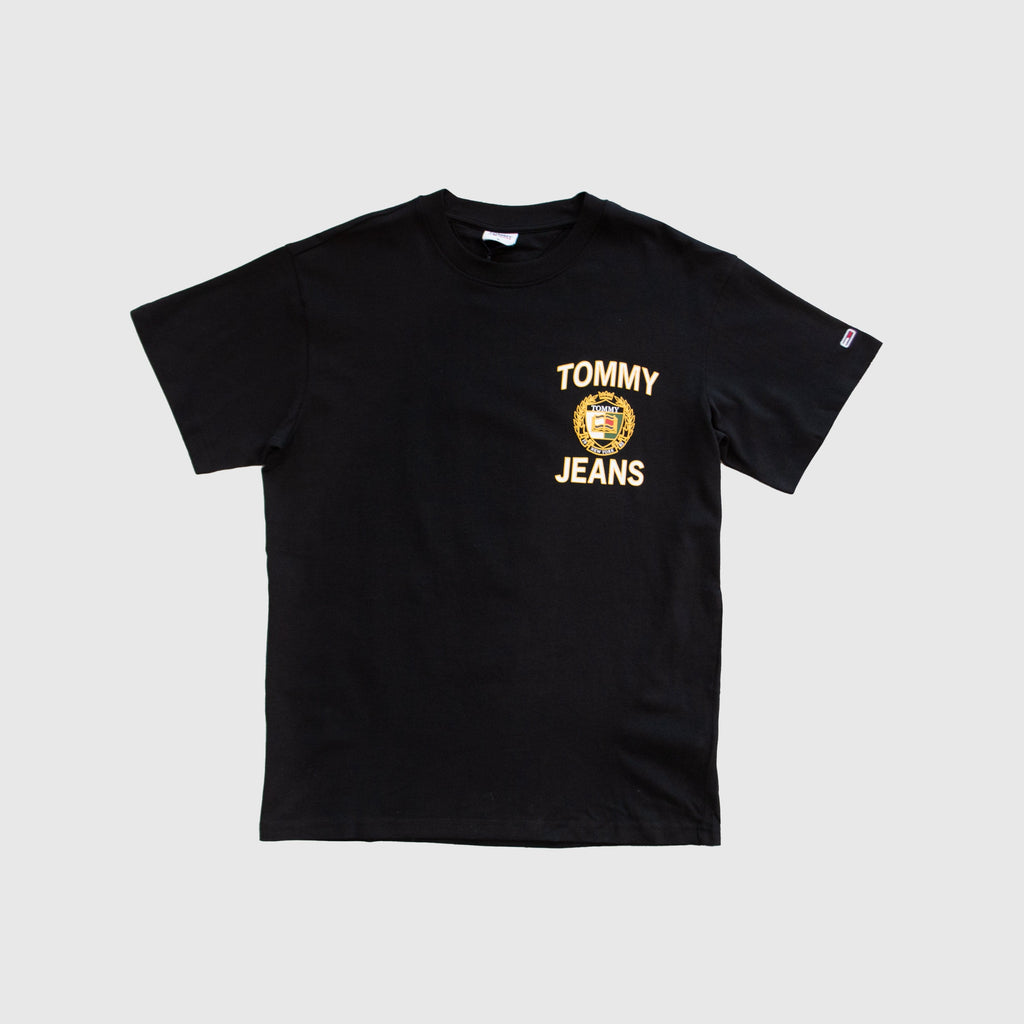 Tommy Jeans Relaxed Tee - Black - Front
