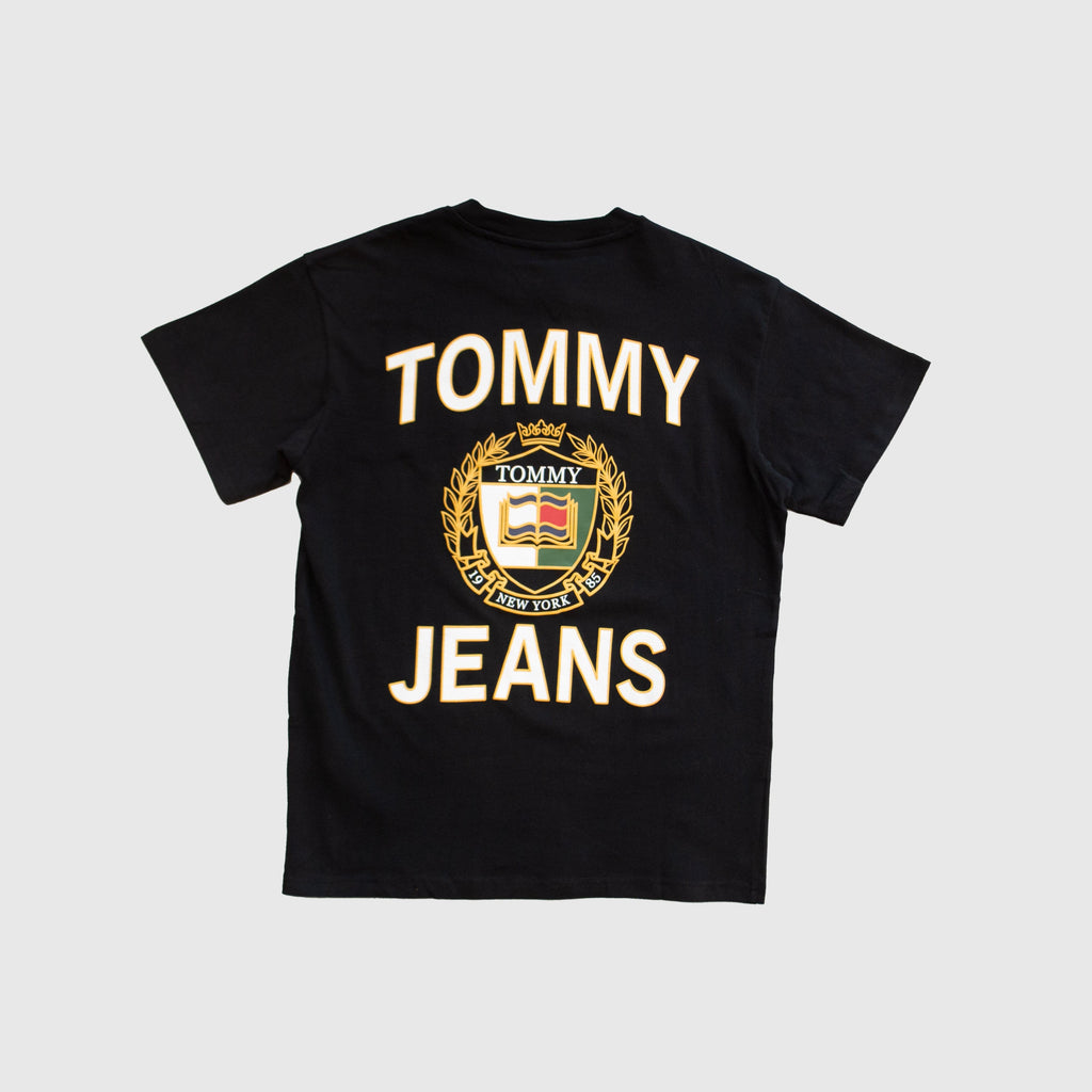 Tommy Jeans Relaxed Tee - Black - Back