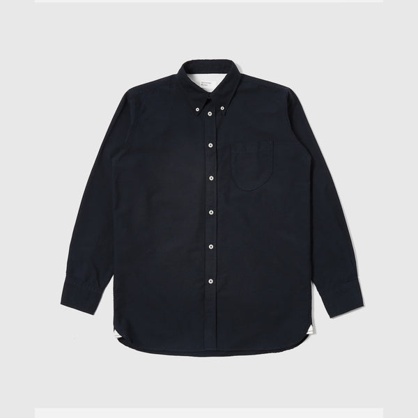 Universal Works Daybrook Shirt - Navy - Front