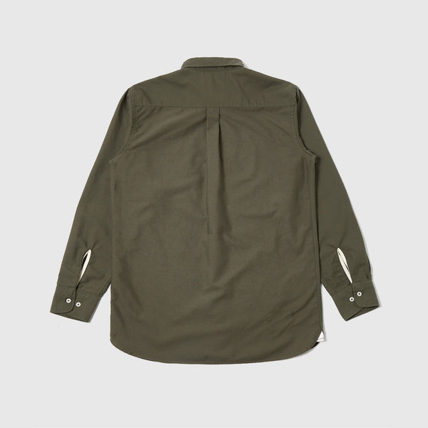 Universal Works Daybrook Shirt - Olive - Back