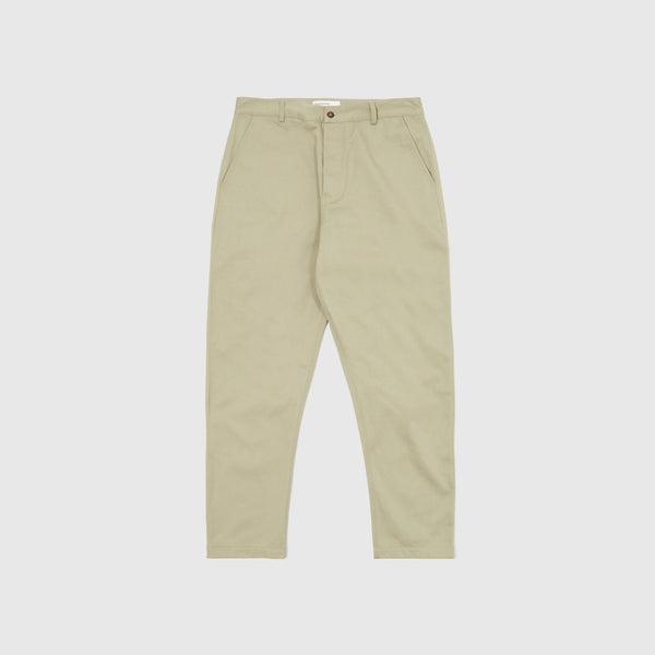 Universal Works Military Chino - Stone - Front