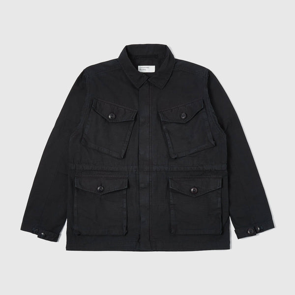 Universal Works Peacenik Jacket - Black - Front