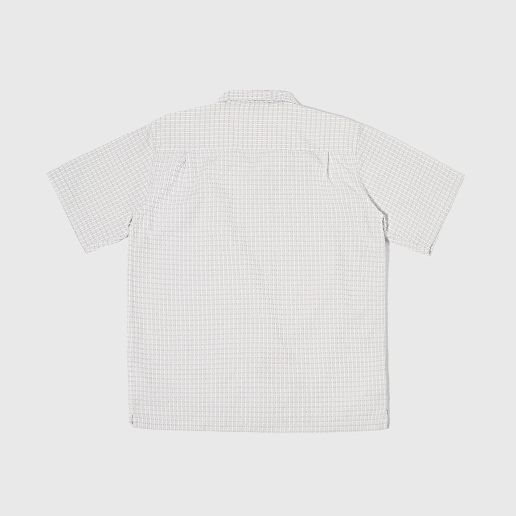Universal Works Camp Shirt - Light Olive - Back