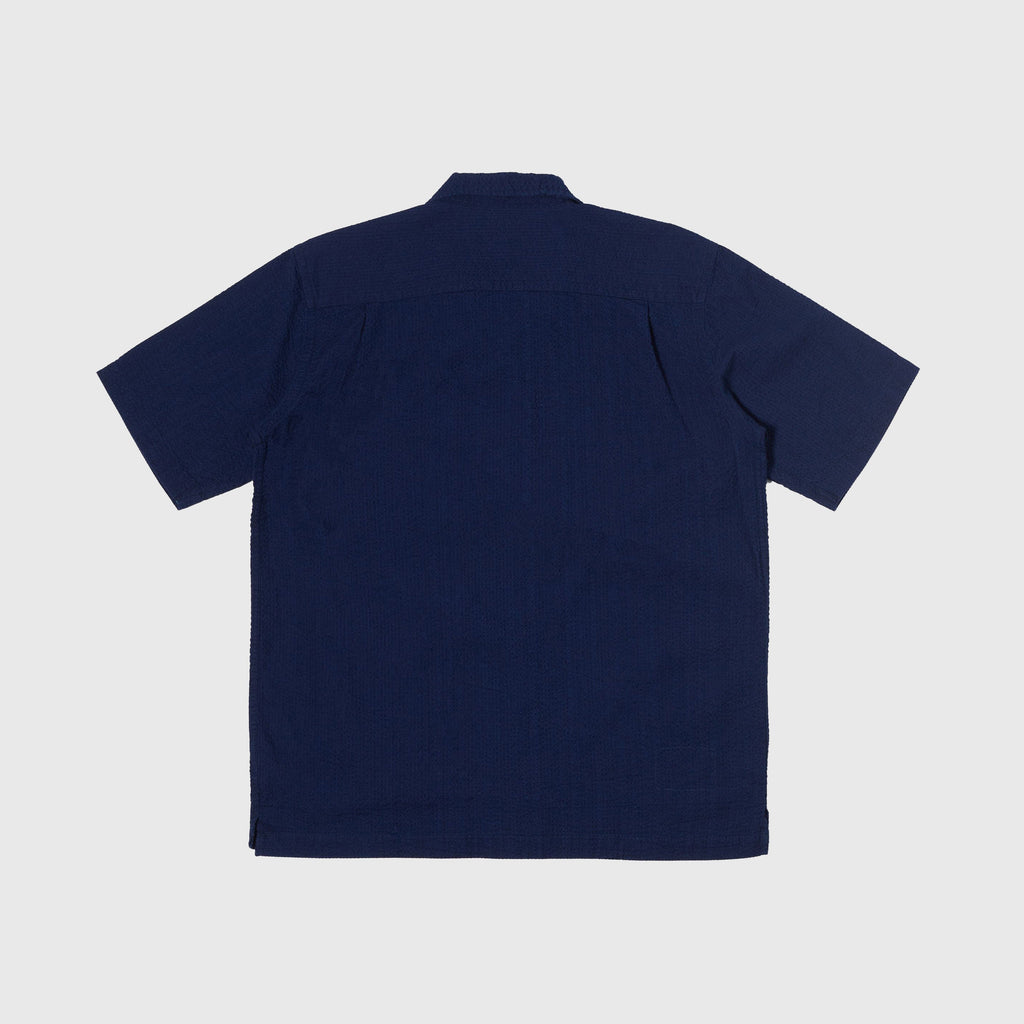 Universal Works Camp Shirt - Indigo - Back