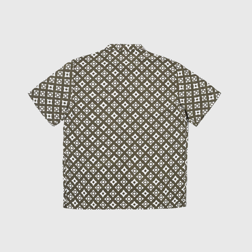 Universal Works Road Shirt - Olive - Back